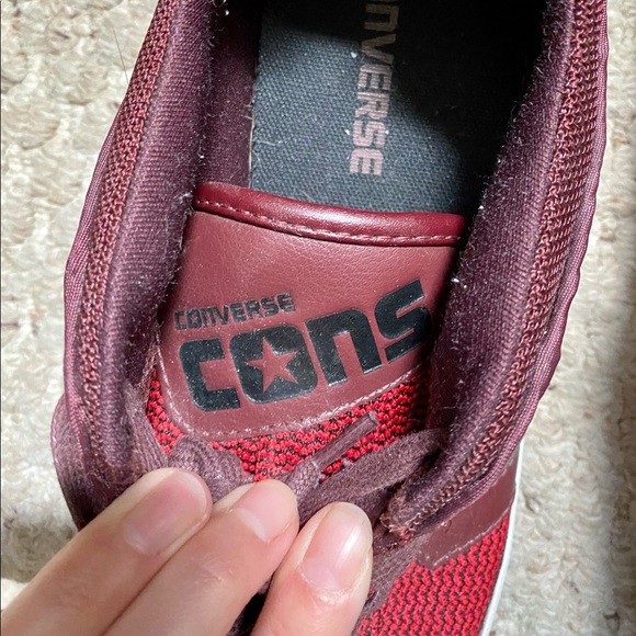 🔥HOST PICK🔥. Mens Red Converse Sneakers - Picture 7 of 9